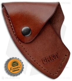 CRKT Berserker Axe Leather Sheath - Brown -Cutting Edge Cutlery Knives Store CRKT Berserker Leather Sheath D2736 BHQ 119376 jr bottlecap