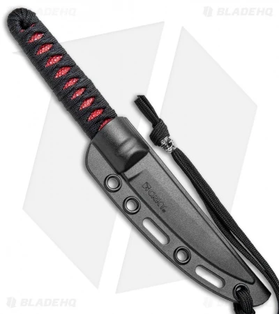 CRKT Burnley Obake Fixed Blade Knife Red (3.64" Gray TiNi) 2367R 5 CRKT Burnley Obake Fixed Blade Knife Red (3.64" Gray TiNi) 2367R - Image 3