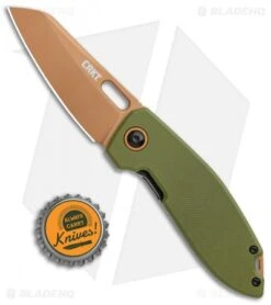 CRKT Burnley Sketch Frame Lock Knife Desert Warrior (2.75" Copper) Exclusive -Cutting Edge Cutlery Knives Store CRKT Burnley Sketch FL Desert Warrior Copper BHQ 110392 jr bottlecap