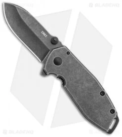 CRKT Burnley Squid Assisted Frame Lock Knife (2.4" Black Stonewash) 2493