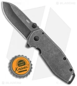 CRKT Burnley Squid Assisted Frame Lock Knife (2.4" Black Stonewash) 2493 -Cutting Edge Cutlery Knives Store CRKT Burnley Squid Assisted FL Black SW 2493 BHQ 126211 jr bottlecap