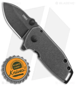 CRKT Burnley Squid Compact Frame Lock Knife (1.75" Black SW) 9 CRKT Burnley Squid Compact Frame Lock Knife (1.75" Black SW) -Cutting Edge Cutlery Knives Store CRKT Burnley Squid Compact FL Black SW BHQ 178665 jr bottlecap