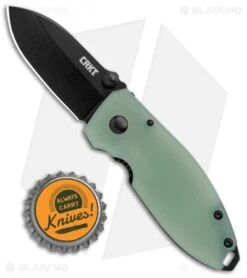 CRKT Burnley Squid Frame Lock Knife Natural G-10 (2.25" Black D2) -Cutting Edge Cutlery Knives Store CRKT Burnley Squid FL Natrual G 10 D2 Blade HQ Exclusive 2490JD2 BHQ 97159 jr bottlecap