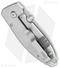 CRKT Burnley Squid Frame Lock Knife Natural G-10 (2.25" SW D2) -Cutting Edge Cutlery Knives Store CRKT Burnley Squid FL Natural G 10 Satin BHQ 107739 jr side