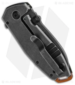 CRKT Burnley Squid Flipper Assisted Opening Knife Green Micarta (2.4" Smokewash) -Cutting Edge Cutlery Knives Store CRKT Burnley Squid Flipper Assisted Opening Knife Green Micarta 2in Smokewash BHQ 121281 td side