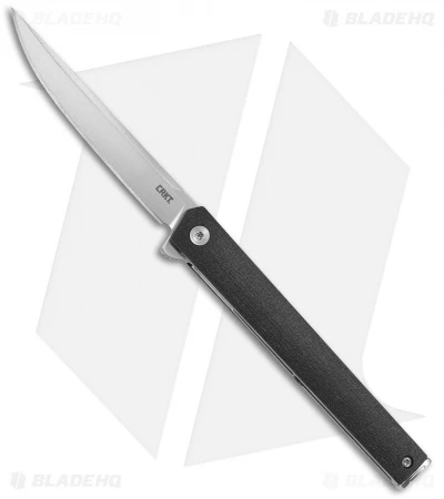 CRKT CEO Flipper Liner Lock Knife Black GRN (3.4" Satin) 3 CRKT CEO Flipper Liner Lock Knife Black GRN (3.4" Satin)