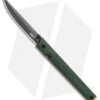 CRKT CEO Liner Lock Knife Green Micarta (3.1" Smokewash D2) BHQ Exclusive -Cutting Edge Cutlery Knives Store CRKT CEO LL Green Micarta SW D2 7096GKD2 BHQ 101007 jr 1