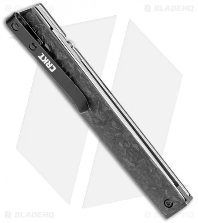 CRKT CEO Liner Lock Knife Marble Carbon Fiber (3.1" Satin S35VN) 5 CRKT CEO Liner Lock Knife Marble Carbon Fiber (3.1" Satin S35VN) - Image 3