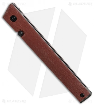 CRKT CEO Liner Lock Knife Burgundy Micarta (3.1" Smokewash D2) 4 CRKT CEO Liner Lock Knife Burgundy Micarta (3.1" Smokewash D2) - Image 2