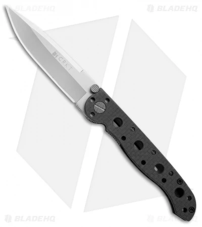 CRKT Carson M16-01F Spear Point Flipper Knife Carbon Fiber (3.1" Satin) 3 CRKT Carson M16-01F Spear Point Flipper Knife Carbon Fiber (3.1" Satin)