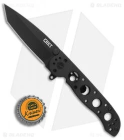 CRKT Carson M16-02KS Tanto Frame Lock Flipper Knife (3.05" Black) -Cutting Edge Cutlery Knives Store CRKT Carson M16 02KS Tanto black BHQ 76687 er bottlecap