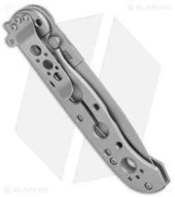 CRKT M16-03SS Stainless Steel Frame Lock Knife Spear Point (3.5" Bead Blast) -Cutting Edge Cutlery Knives Store CRKT Carson M16 03SS SS BB FL SP BB BHQ 138966 jr side