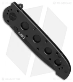 CRKT Carson M16-04KS Tanto Frame Lock Flipper Knife (3.87" Black) 8 CRKT Carson M16-04KS Tanto Frame Lock Flipper Knife (3.87" Black) -Cutting Edge Cutlery Knives Store CRKT Carson M16 04KS Tanto black BHQ 76690 er spine