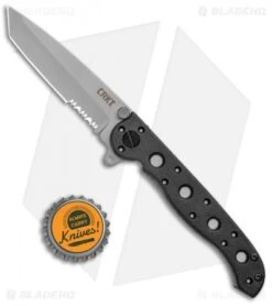 CRKT Carson M16-10Z Tanto Flipper Knife (3" Bead Blast Serr) 9 CRKT Carson M16-10Z Tanto Flipper Knife (3" Bead Blast Serr) -Cutting Edge Cutlery Knives Store CRKT Carson M16 10Z Tanto BB Serr M16 10Z BHQ 2709 jr bottlecap