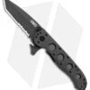 CRKT Carson M16-12ZLEK Tanto Flipper Knife Zytel (3" Black Serr) 2 CRKT Carson M16-12ZLEK Tanto Flipper Knife Zytel (3" Black Serr) -Cutting Edge Cutlery Knives Store CRKT Carson M16 12ZLEK Tanto Zytel Black Serr BHQ 9882 jr