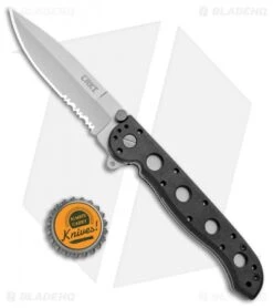 CRKT Carson M16-13Z Zytel Folding Spear Point Knife (3.5" Matte Serr) 9 CRKT Carson M16-13Z Zytel Folding Spear Point Knife (3.5" Matte Serr) -Cutting Edge Cutlery Knives Store CRKT Carson M16 13Z Zytel SP Matte Serr BHQ 4982 jr bottlecap