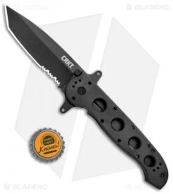 CRKT Carson M16-14SF Special Forces Folding Tanto Knife (3.875" Black Serr) -Cutting Edge Cutlery Knives Store CRKT Carson M16 14SF Special Forces Folding Tanto Black Serr BHQ 6703 jr bottlecap
