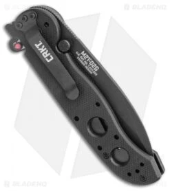 CRKT Carson M21-02G Flipper Knife Black G-10 (3" Black) 8 CRKT Carson M21-02G Flipper Knife Black G-10 (3" Black) -Cutting Edge Cutlery Knives Store CRKT Carson M21 02G Flipper Knife Black G 10 3 Gray BHQ 3171 LS Side