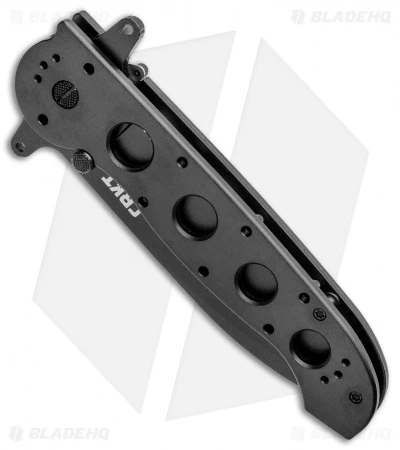 CRKT Carson M21-14SF Special Forces Flipper Knife Aluminum (3.875" Black Serr) 4 CRKT Carson M21-14SF Special Forces Flipper Knife Aluminum (3.875" Black Serr) - Image 2