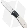CRKT Carson M4-02 White Bone Spring Assisted Knife (3.25" Satin) -Cutting Edge Cutlery Knives Store CRKT Carson M4 02 White Bone SA Satin BHQ 7396 jr