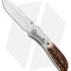 CRKT Carson M4-02 Stag Spring Assisted Knife (3.25" Satin) M4-02S -Cutting Edge Cutlery Knives Store CRKT Carson M4 02S Stag SA Satin BHQ 7036 jr