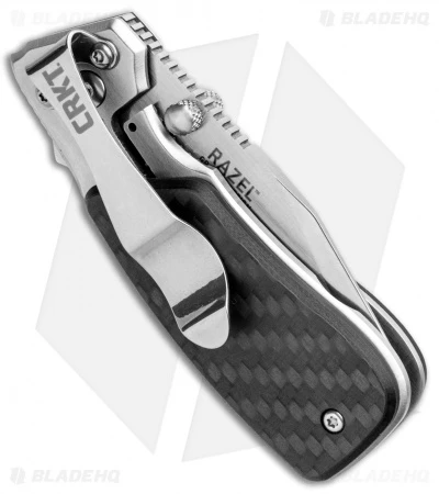 CRKT Compact Razel Liner Lock Knife Carbon Fiber (2.13" Satin) 5 CRKT Compact Razel Liner Lock Knife Carbon Fiber (2.13" Satin) - Image 3