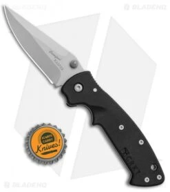 CRKT Crawford Kasper Liner Lock Knife Black Zytel (3.1" Bead Blast) 6772 9 CRKT Crawford Kasper Liner Lock Knife Black Zytel (3.1" Bead Blast) 6772 -Cutting Edge Cutlery Knives Store CRKT Crawford Kasper LL Black Zytel BB 6772 BHQ 87021 jr bottlecap