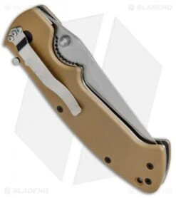 CRKT Crawford Kasper Liner Lock Knife Tan Zytel (3.75" Satin) 6773D 7 CRKT Crawford Kasper Liner Lock Knife Tan Zytel (3.75" Satin) 6773D -Cutting Edge Cutlery Knives Store CRKT Crawford Kasper Tan Zytel CR6773D BHQ 43792 jr side 2