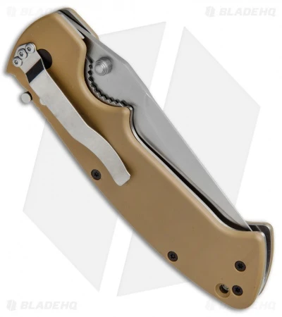 CRKT Crawford Kasper Liner Lock Knife Tan Zytel (3.75" Satin) 6773D 5 CRKT Crawford Kasper Liner Lock Knife Tan Zytel (3.75" Satin) 6773D - Image 3