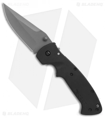 CRKT Crawford Kasper Liner Lock Knife (3.75" Gray) 6773Z 3 CRKT Crawford Kasper Liner Lock Knife (3.75" Gray) 6773Z