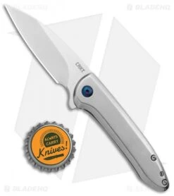 CRKT Delineation Spring Assisted Frame Lock Knife Stainless Steel (3" Satin) 9 CRKT Delineation Spring Assisted Frame Lock Knife Stainless Steel (3" Satin) -Cutting Edge Cutlery Knives Store CRKT Delineation FL DP Flipper Satin BHQ 138948 jr bottlecap