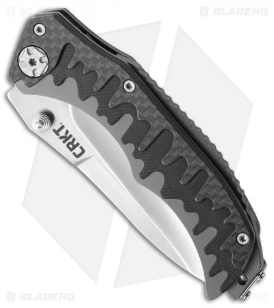 CRKT Drip Tighe Drop Point Outburst Assisted Opening Knife (3.1" Satin) 1190 4 CRKT Drip Tighe Drop Point Outburst Assisted Opening Knife (3.1" Satin) 1190 - Image 2
