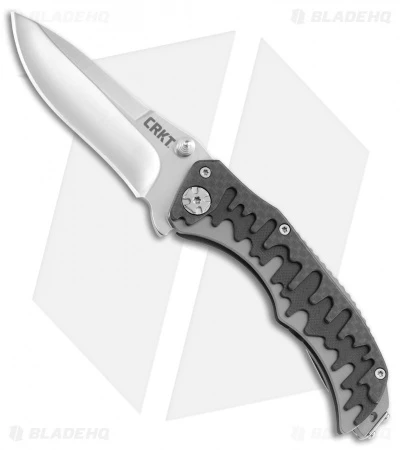 CRKT Drip Tighe Drop Point Outburst Assisted Opening Knife (3.1" Satin) 1190 3 CRKT Drip Tighe Drop Point Outburst Assisted Opening Knife (3.1" Satin) 1190