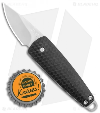 CRKT Dually Knife W/ Bottle Opener Black (2.5" Stonewash) 7086 6 CRKT Dually Knife W/ Bottle Opener Black (2.5" Stonewash) 7086 - Image 4