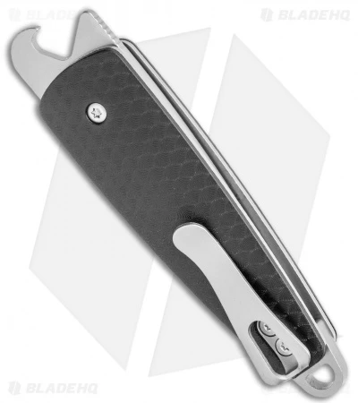 CRKT Dually Knife W/ Bottle Opener Black (2.5" Stonewash) 7086 5 CRKT Dually Knife W/ Bottle Opener Black (2.5" Stonewash) 7086 - Image 3