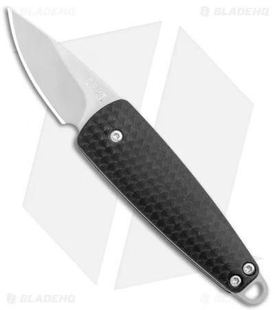 CRKT Dually Knife W/ Bottle Opener Black (2.5" Stonewash) 7086 3 CRKT Dually Knife W/ Bottle Opener Black (2.5" Stonewash) 7086