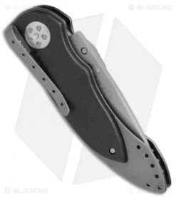 CRKT Elishewitz E-Lock Folding Knife (2.75" Bead Blast Serr) 7313 -Cutting Edge Cutlery Knives Store CRKT Elishewitz E Lock bb serr 7313 BHQ 69068 er side