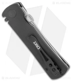 CRKT Folding Heiho Spring Assisted Knife (3.125" Satin Serr) 2901 -Cutting Edge Cutlery Knives Store CRKT Folding Heiho SA Satin Serr 2901 BHQ 11434 jr side