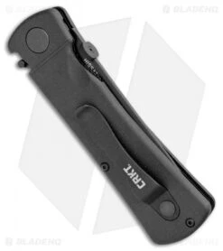 CRKT Folding Hissatsu Spring Assisted Knife (3.875" Black) 2903 -Cutting Edge Cutlery Knives Store CRKT Folding Hissatsu SA Black 2903 BHQ 1948 jr side