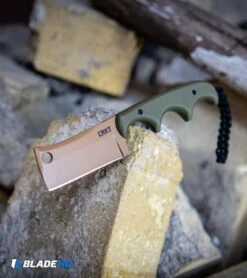 CRKT Folts Desert Warrior Minimalist Cleaver Neck Knife (2.1" Copper D2) -Cutting Edge Cutlery Knives Store CRKT Folts Desert Warrior Minimalist Cleaver Neck Knife Copper D2 BHQ 114000 kp bricks web