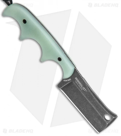 CRKT Folts Minimalist Cleaver Neck Knife Natural G-10 (2.1" Black Smokewash D2) 4 CRKT Folts Minimalist Cleaver Neck Knife Natural G-10 (2.1" Black Smokewash D2) - Image 2