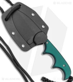 CRKT Folts Minimalist Spear Point Neck Knife Green Resin/Fiber (2.1" Stonewash) -Cutting Edge Cutlery Knives Store CRKT Folts Minimalist SP Neck Knife Green Resin Fiber SW BHQ 145872 jr sheath