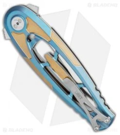 CRKT Hirin Liner Lock Knife Titanium (3.5" Satin M390) 5042 9 CRKT Hirin Liner Lock Knife Titanium (3.5" Satin M390) 5042 -Cutting Edge Cutlery Knives Store CRKT Hirin Frame Lock Knife 3.5in Satin 5042 BHQ 113913 LS Side