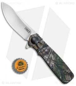 CRKT Homefront Hunter Field Strip Knife Real Tree Camo (3.5" Satin) K265CXP -Cutting Edge Cutlery Knives Store CRKT Homefront Hunter LL Real Tree Camo K265CXP BHQ 51856 jr bottlecap 2