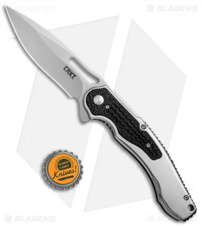 CRKT Ikoma Carnufex Frame Lock Flipper Knife (4" Satin) 5480 6 CRKT Ikoma Carnufex Frame Lock Flipper Knife (4" Satin) 5480 - Image 4