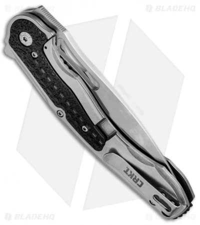 CRKT Ikoma Carnufex Frame Lock Flipper Knife (4" Satin) 5480 5 CRKT Ikoma Carnufex Frame Lock Flipper Knife (4" Satin) 5480 - Image 3