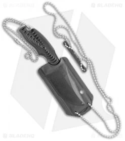 CRKT Ikoma Civet Bowie Neck Knife (2.4" Satin) 2805 -Cutting Edge Cutlery Knives Store CRKT Ikoma Civet Bowie Neck Knife Satin 2805 BHQ 34393 jr sheath