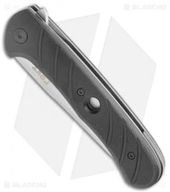 CRKT Intention Spring Assisted Knife Black G-10 (3.5" Stonewash) 7160 7 CRKT Intention Spring Assisted Knife Black G-10 (3.5" Stonewash) 7160 -Cutting Edge Cutlery Knives Store CRKT Intention SA Black G 10 SW 7160 BHQ 119360 jr spine