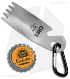 CRKT Iota Multi-Tool Utensil Gray SS 9085 -Cutting Edge Cutlery Knives Store CRKT Iota Multi Tool Utensil Gray SS 9085 BHQ 34396 jr bottlecap