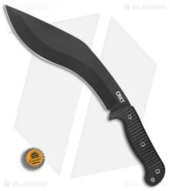 CRKT Johnson KUK Tactical Kukri Fixed Blade Knife (10.56" Black) 2742 -Cutting Edge Cutlery Knives Store CRKT Johnson KUK Tactical Kukri black BHQ 76695 er bottlecap